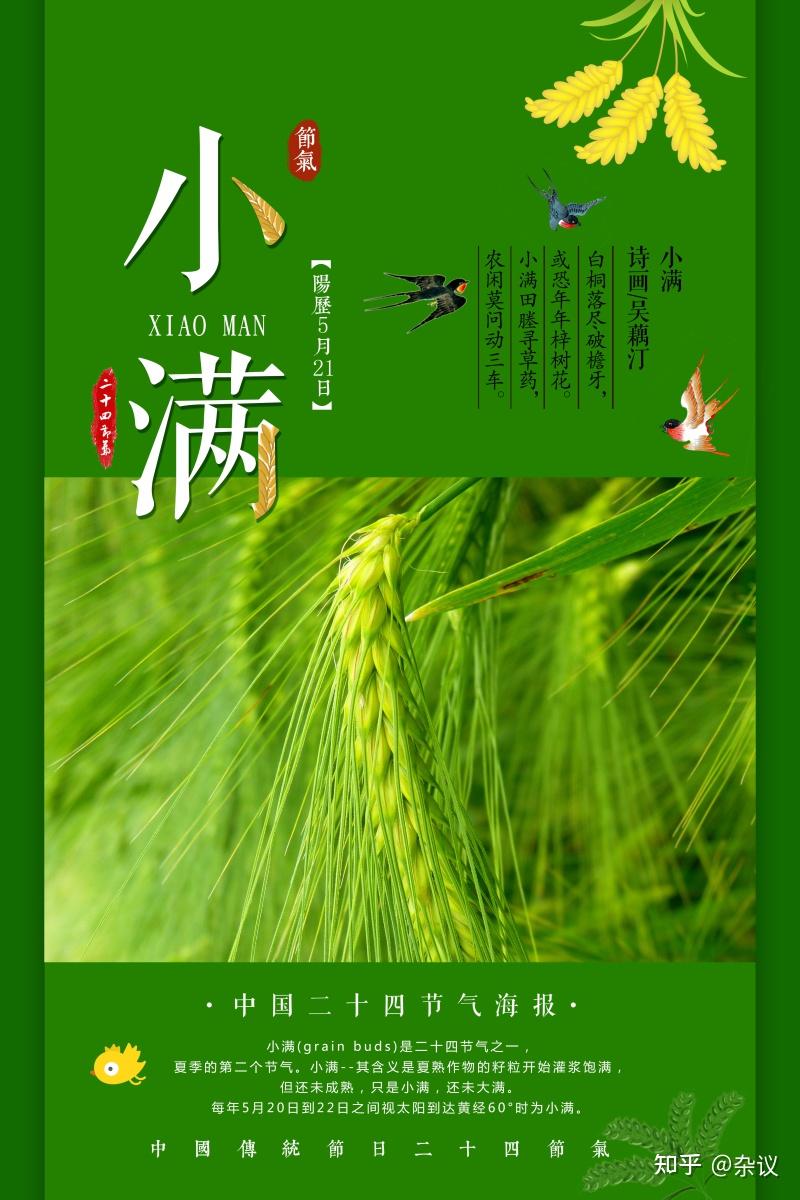 小满是什么季节这些小满海报来告诉你