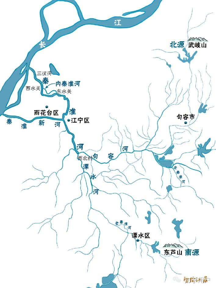 秦岭和淮河是一条线的两段,怎么可能夜泊秦淮呢?