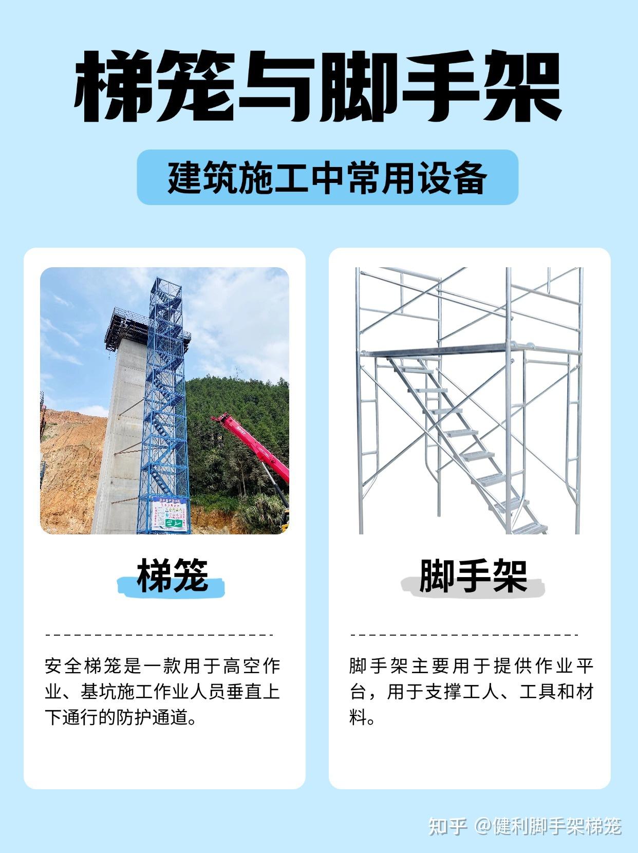 安全梯笼和脚手架使用建议 - 知乎
