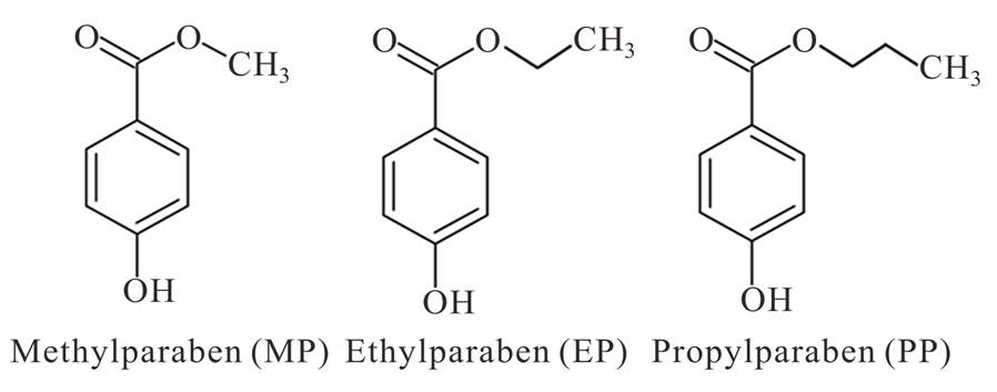 羟苯甲酯和羟苯丙酯图片