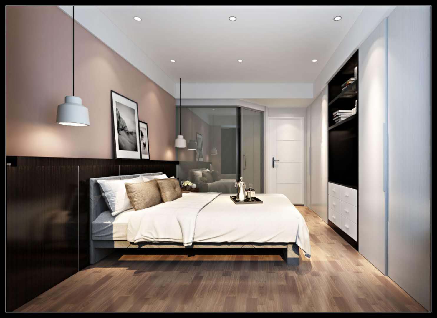 100平米家居卧室简约设计图片展示_装修图片-保障网装修效果图
