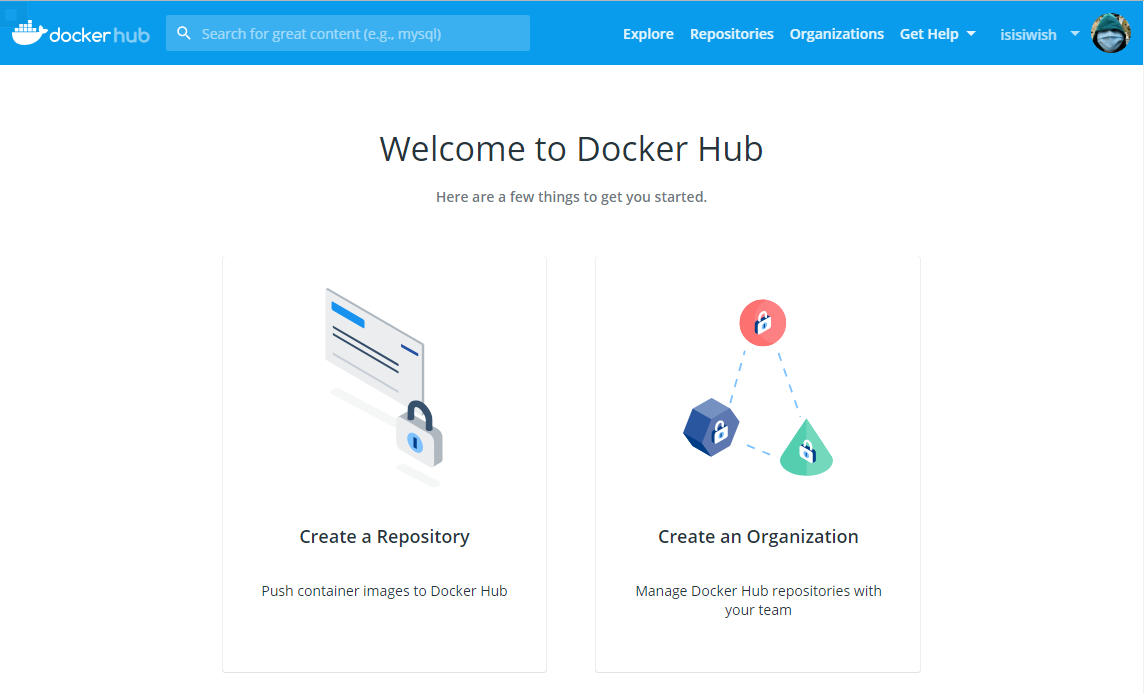 二,docker hub