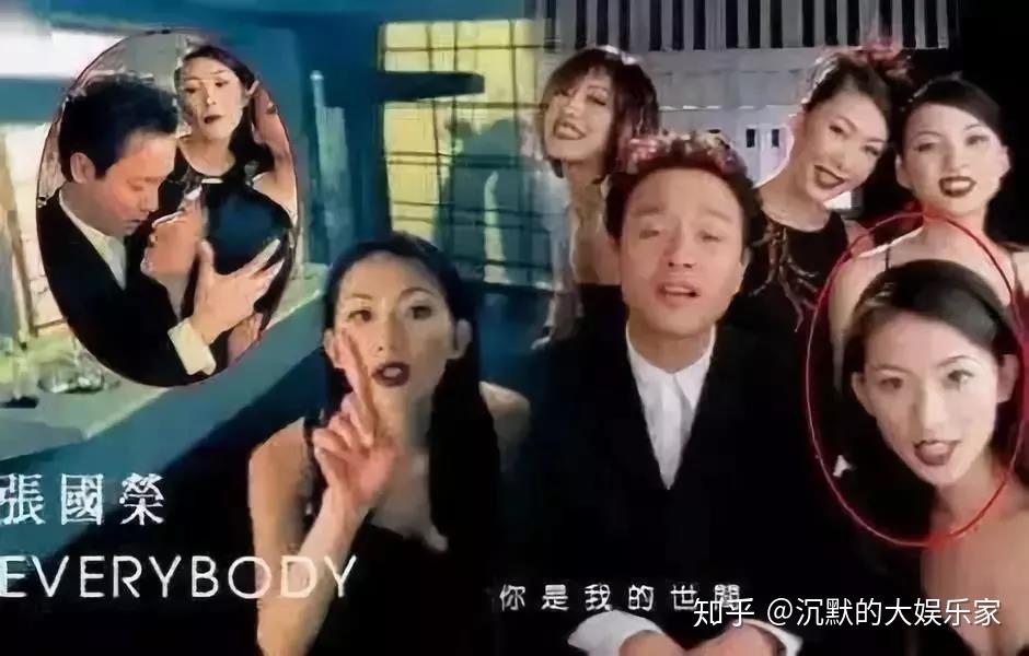 1998年,在读大学的林志玲返回台湾过暑假时,被选中出演张国荣的mv