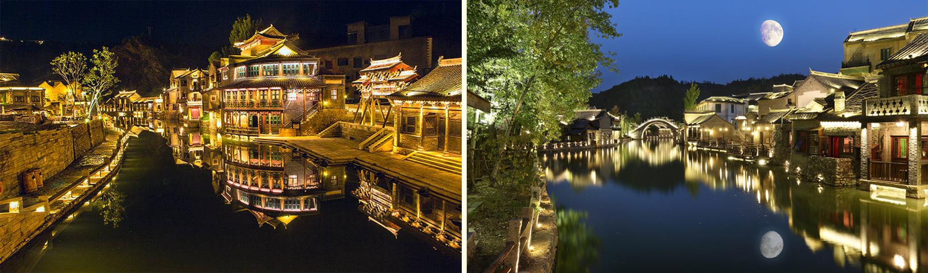 特色小镇景观设计踏赴一场北方江湖侠客之行洛阳栾川风情小镇