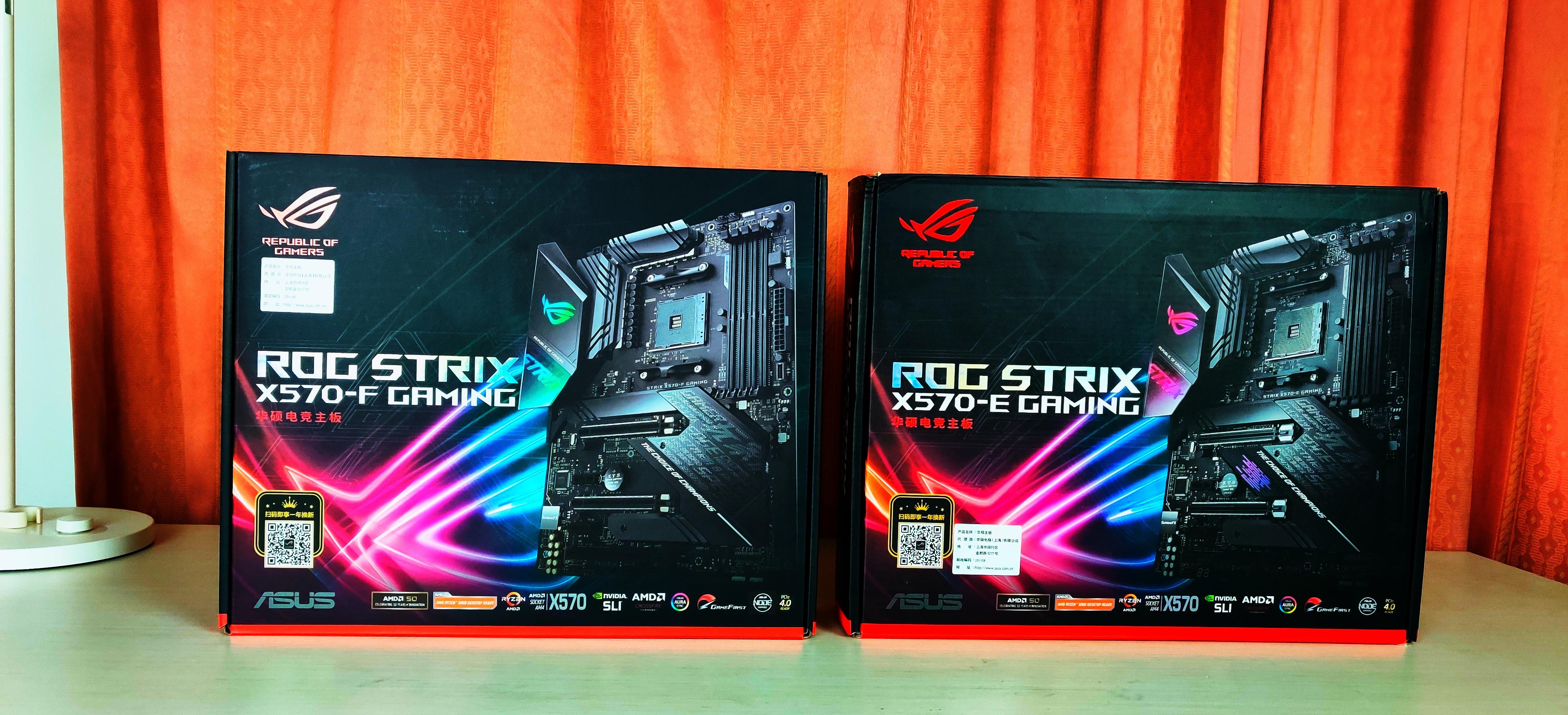 华硕ROG Strix X570-F Gaming对比ROG Strix X570-E Gaming - 知乎