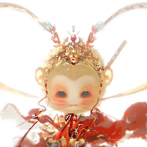 分享一组86版孙悟空可爱图片