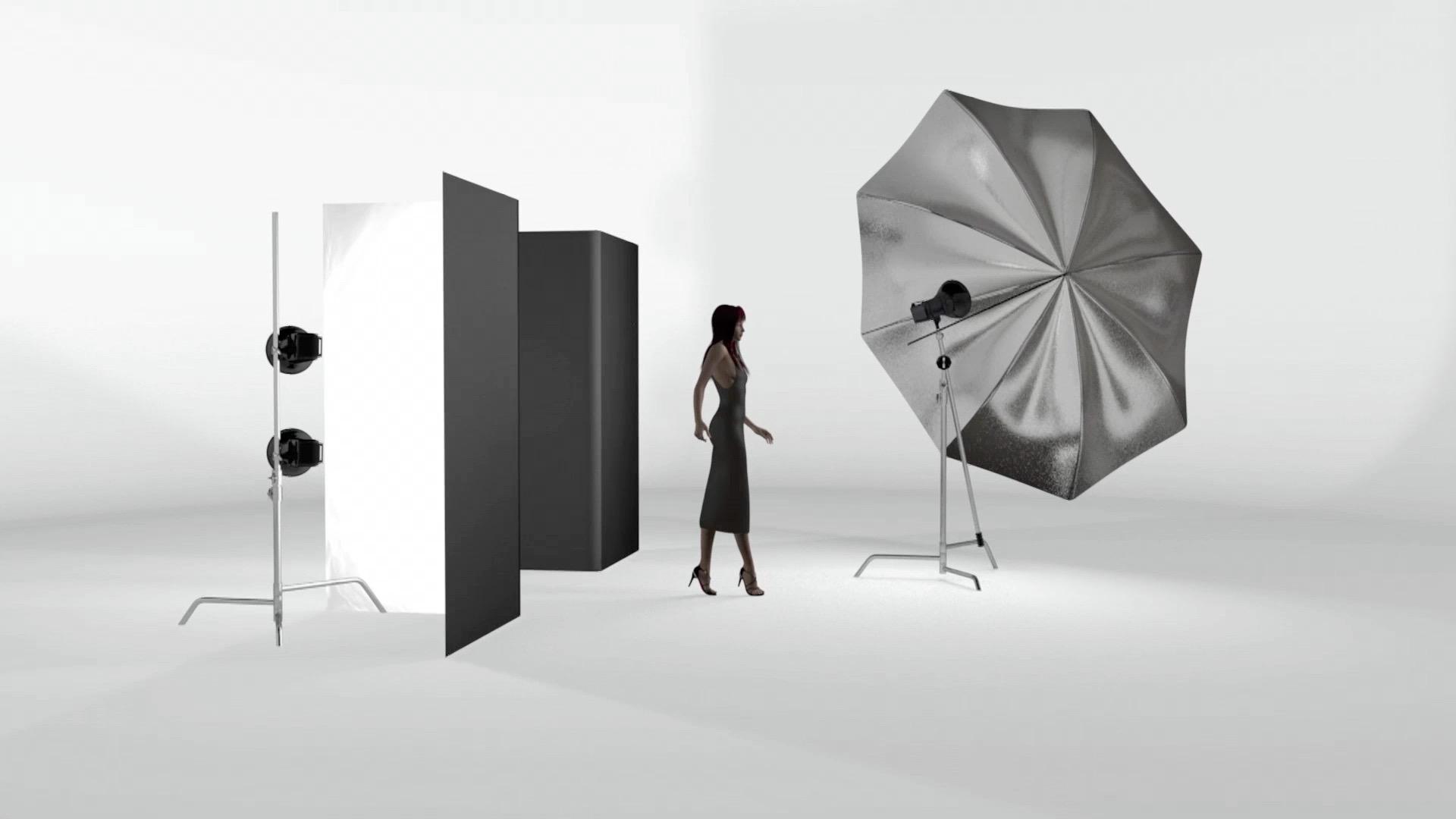 [摄影教室]柔光伞 光效&光位 - 知乎