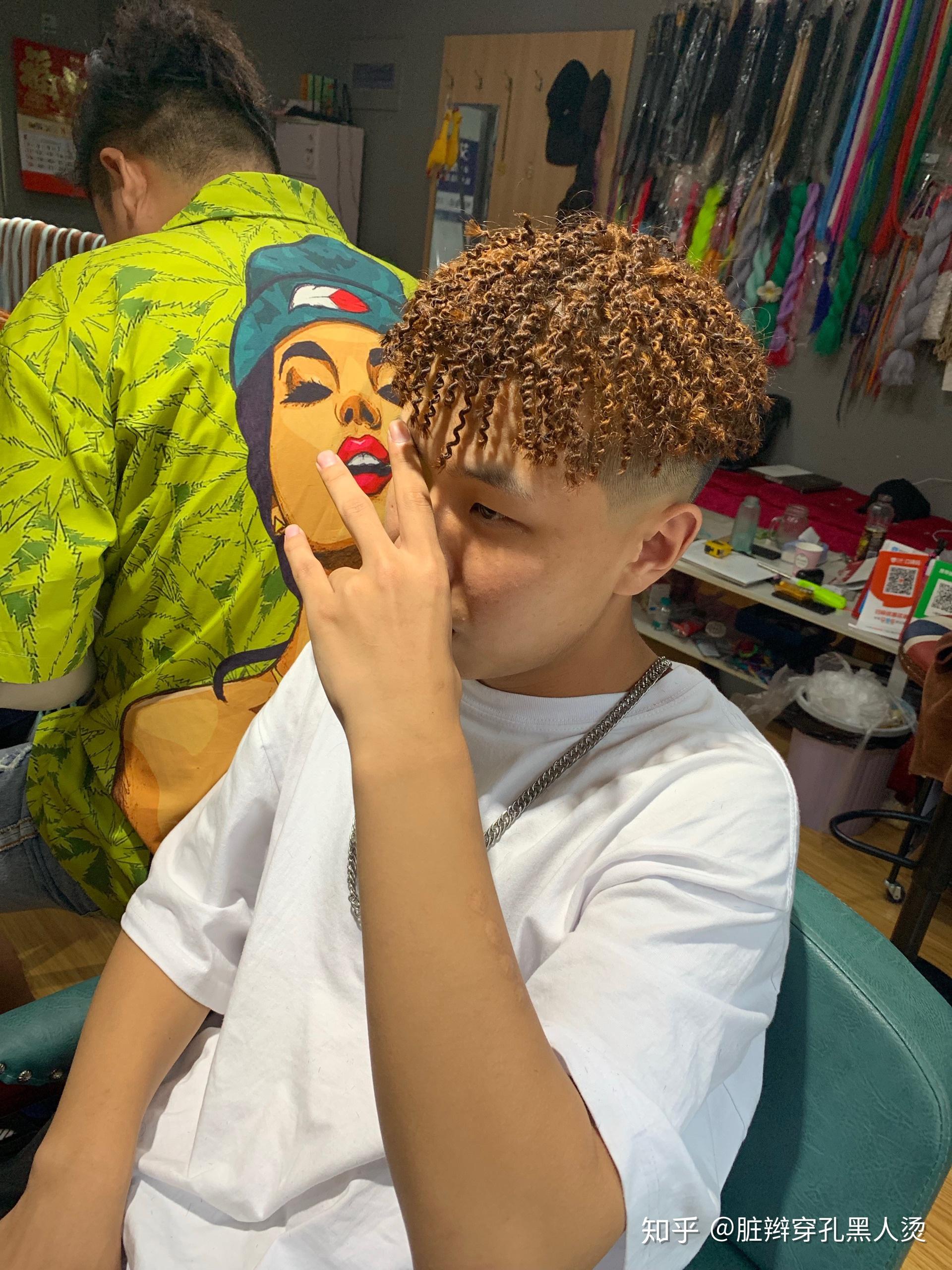 烫了黑人烫还能染发吗? - 知乎