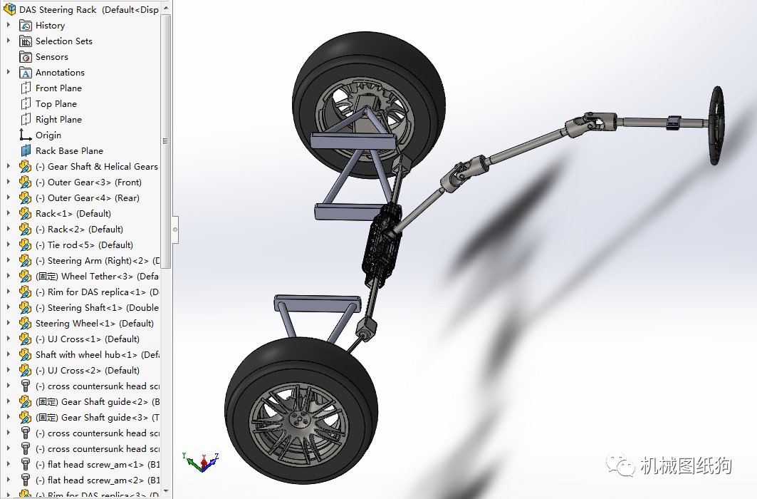 【工程机械】DualAxis Steering System双轴转向系统数模Solidworks 知乎