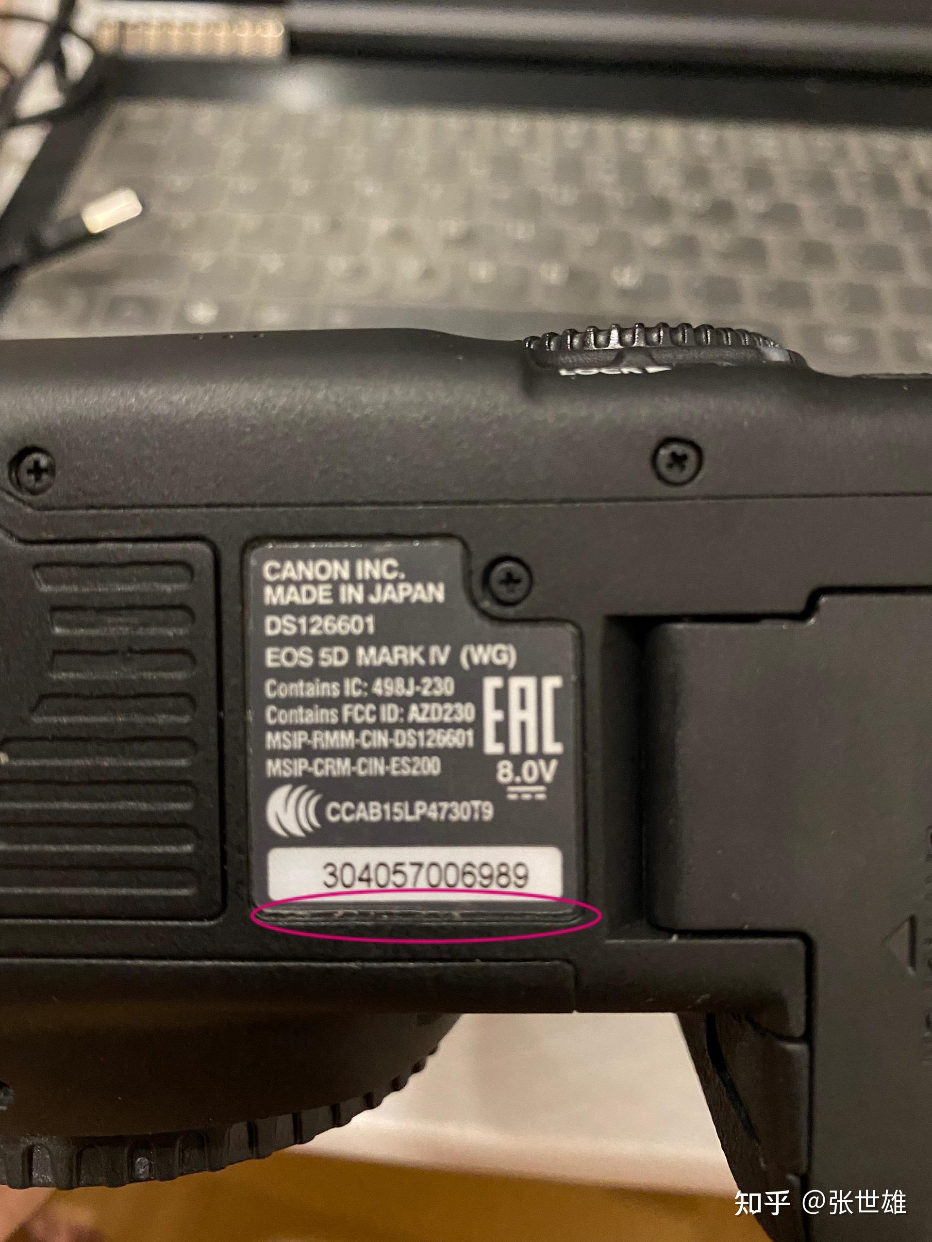 佳能相机翻新机鉴定篇(5d4) - 知乎