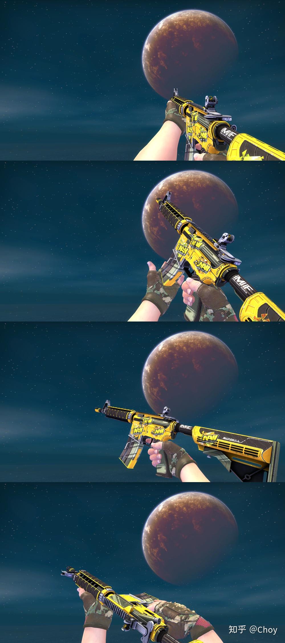 csgom4有什么皮肤建议包括消音与不消音