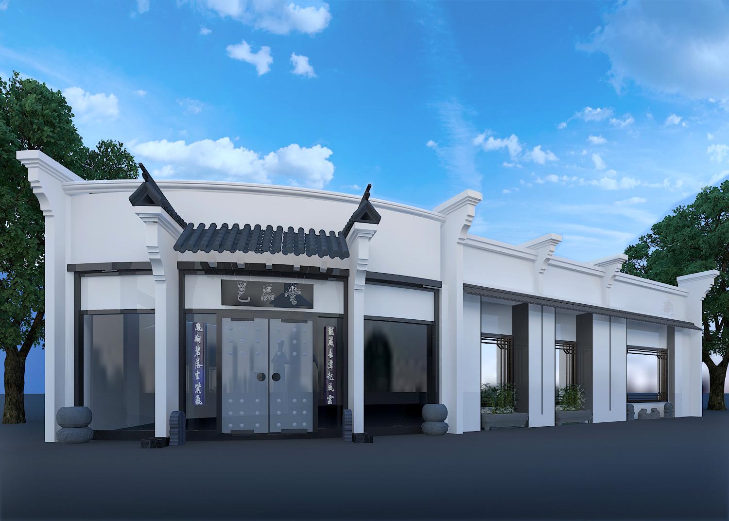 徽派建筑元素与现代轻奢主义的结合这家鳜鱼主题餐厅的视觉盛宴你一定