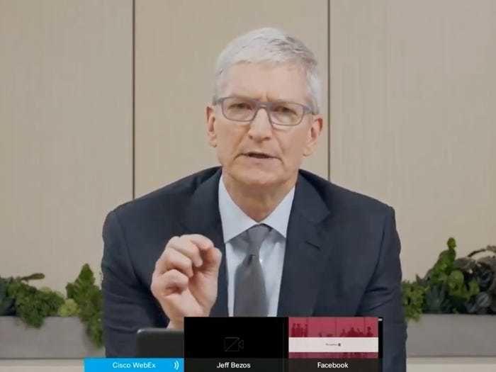 库克贝佐斯扎克伯格和皮查伊的听证会是美国政府的数字化削藩