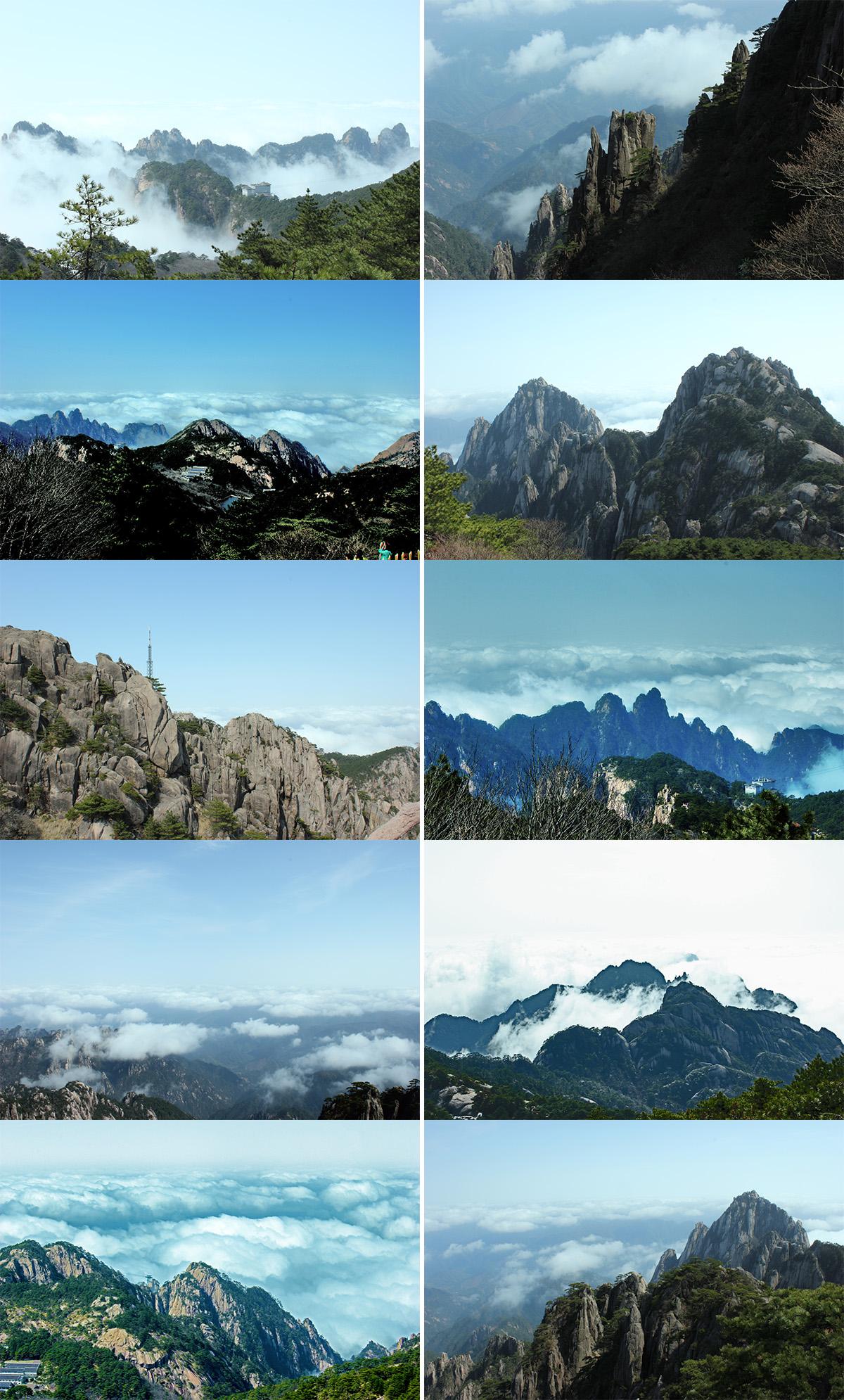 泰山,华山,衡山,恒山和嵩山(五岳),黄山,庐山等,哪座山最值得去? - 知