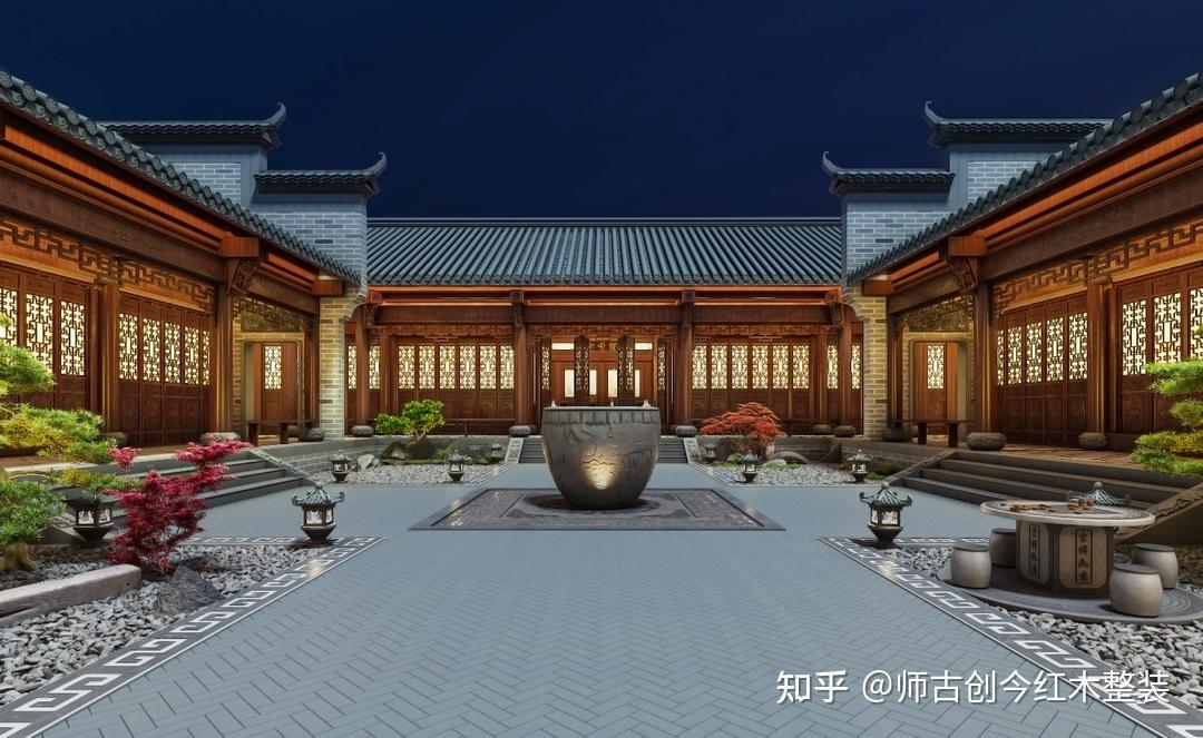 中式合院，一半山间归隐，一半人间烟火 - 知乎