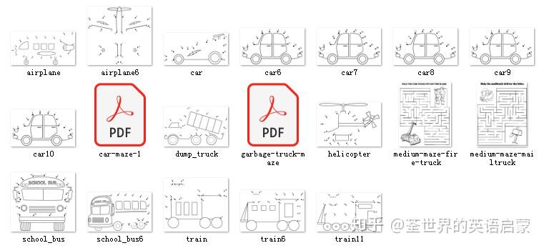 【英語資源共享】適合2-6歲 交通工具的故事 - 知乎