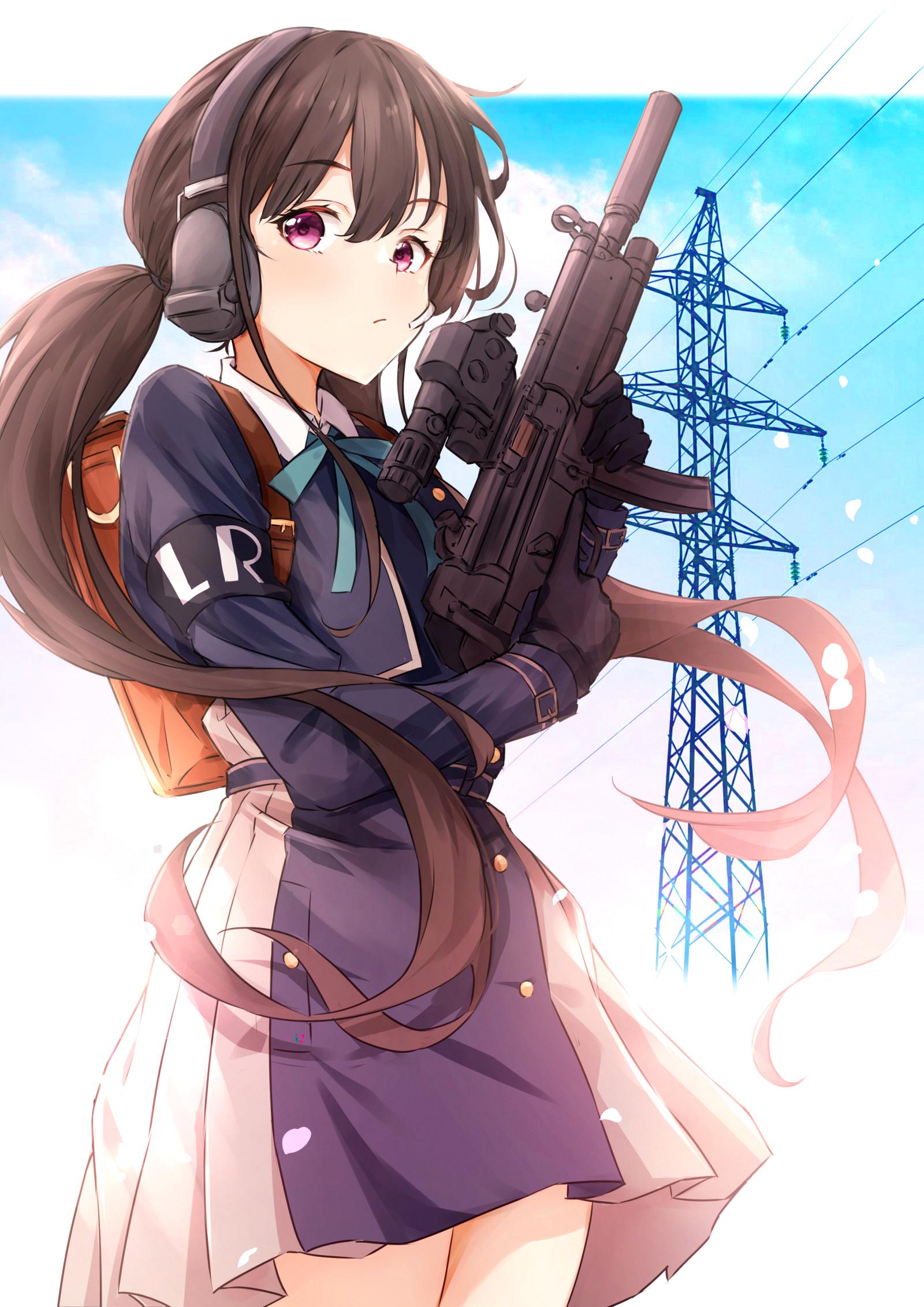 有哪些有拿着狙击枪很酷的女主角的动漫?