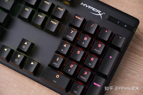 刻意求工宁缺毋滥hyperx起源机械键盘冰轴版