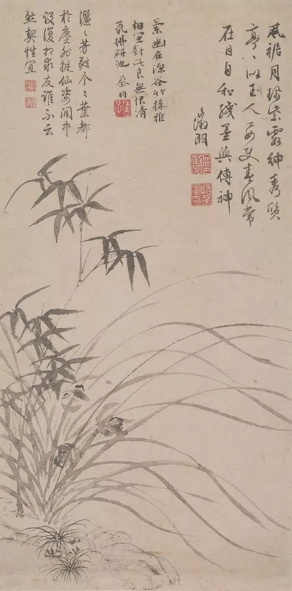 古代众多著名画家之中,谁的兰花作品最佳?