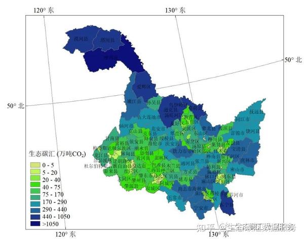 中国生态碳汇盘点 | 黑龙江省 - 知乎