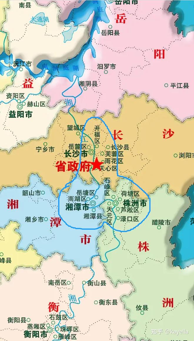 长沙发展向西是不是意味着长株潭一体化破产?