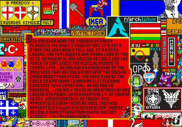 如何评价 <wbr>Reddit <wbr>的 <wbr>2017 <wbr>年愚人节 <wbr>/r/place <wbr>像素画活动？