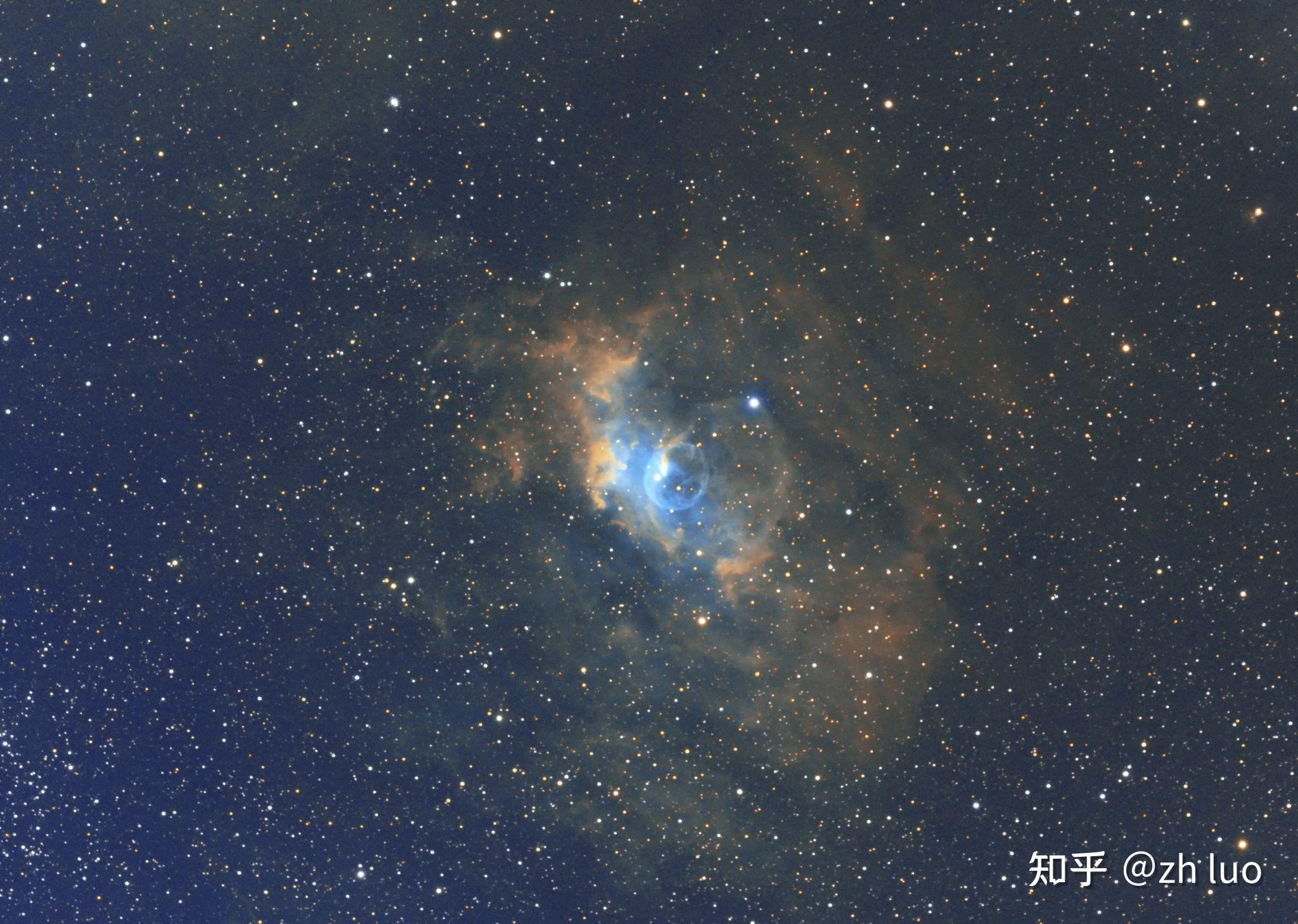 气泡星云ngc7635图片