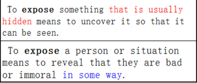 Sentences Using Expose 到底怎么做才能永远不被别人知道?——expose - 知乎