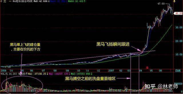 股市:股票里面居然有黑马草上飞这一形态?抓住黑马扶摇直上!