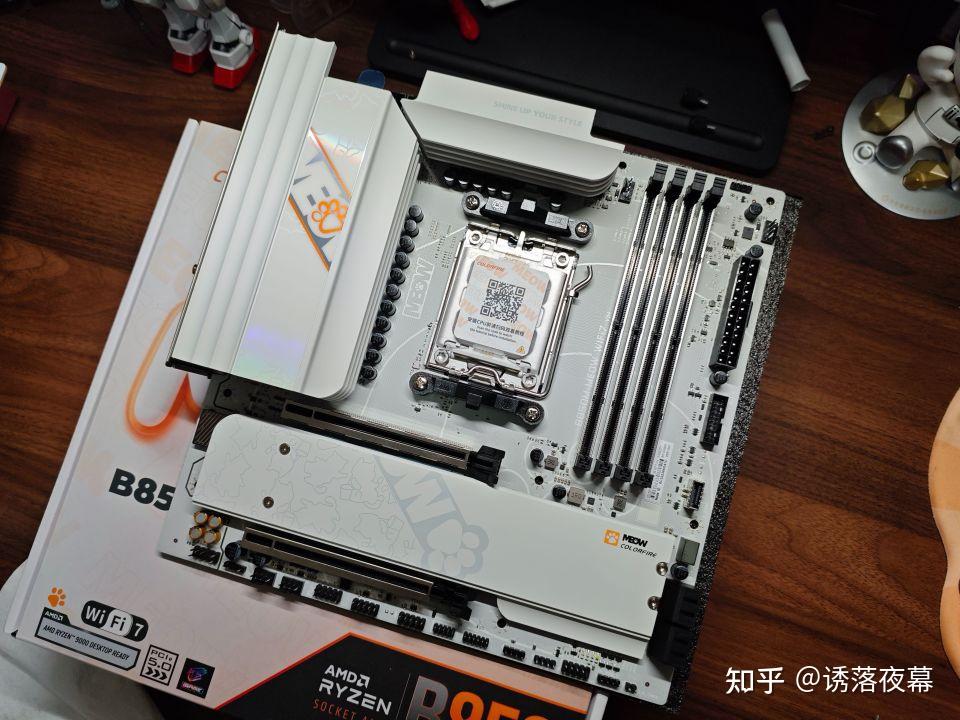 重新定义“喵系装机”：七彩虹COLORFIRE B850M-MEOW WIFI7 V14橘宝主板