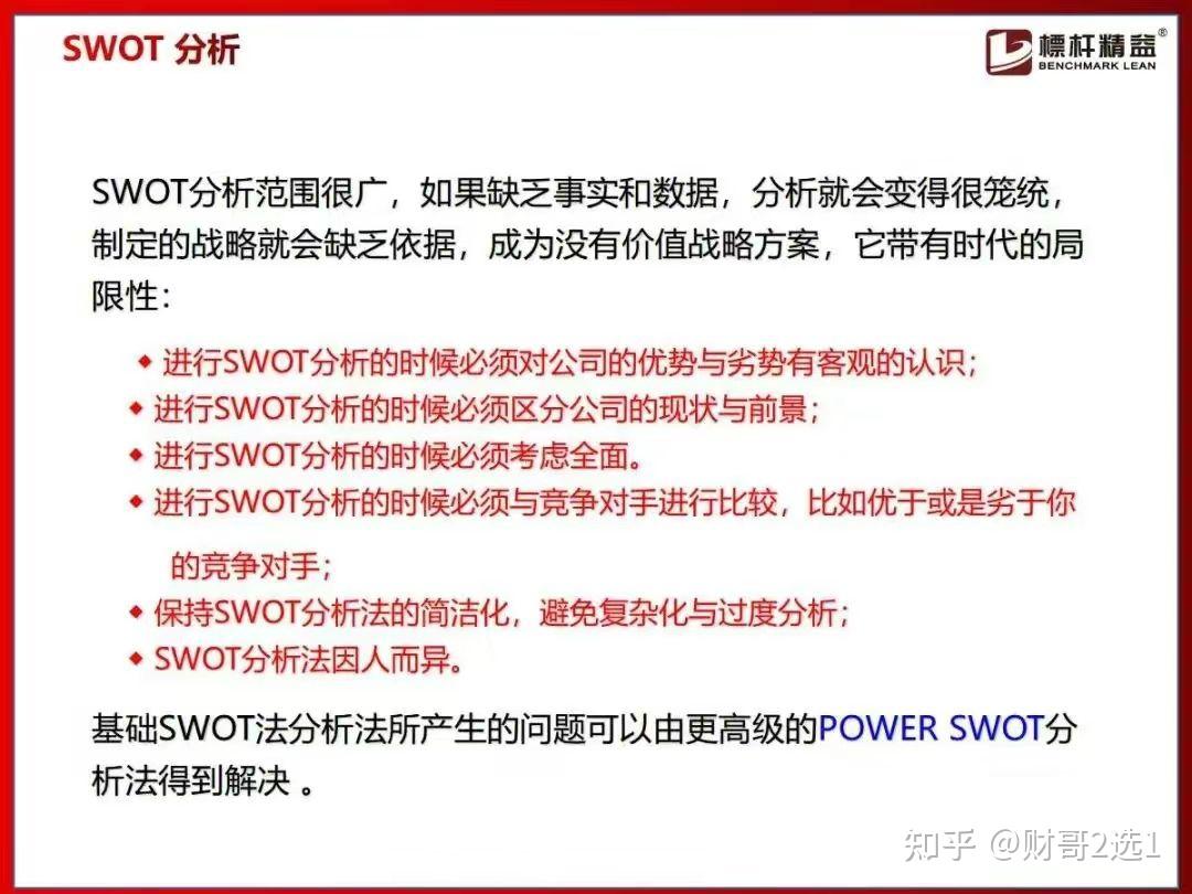 26张图讲解swot分析法，人人看得懂③ 知乎