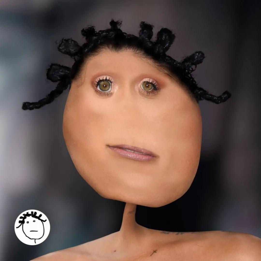 父亲把儿子画的丑东西变为3d作品网友喊话快收了神通吧67