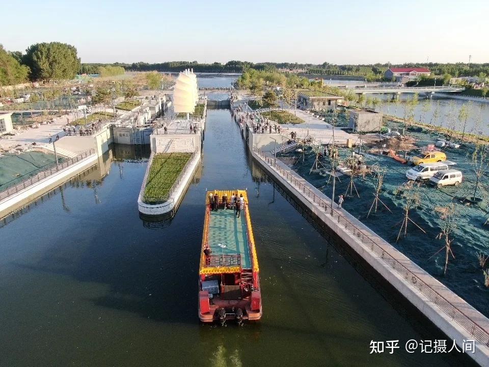 北京首建大型旅遊船閘雙線佈置保證通航效率串起千年運河文脈