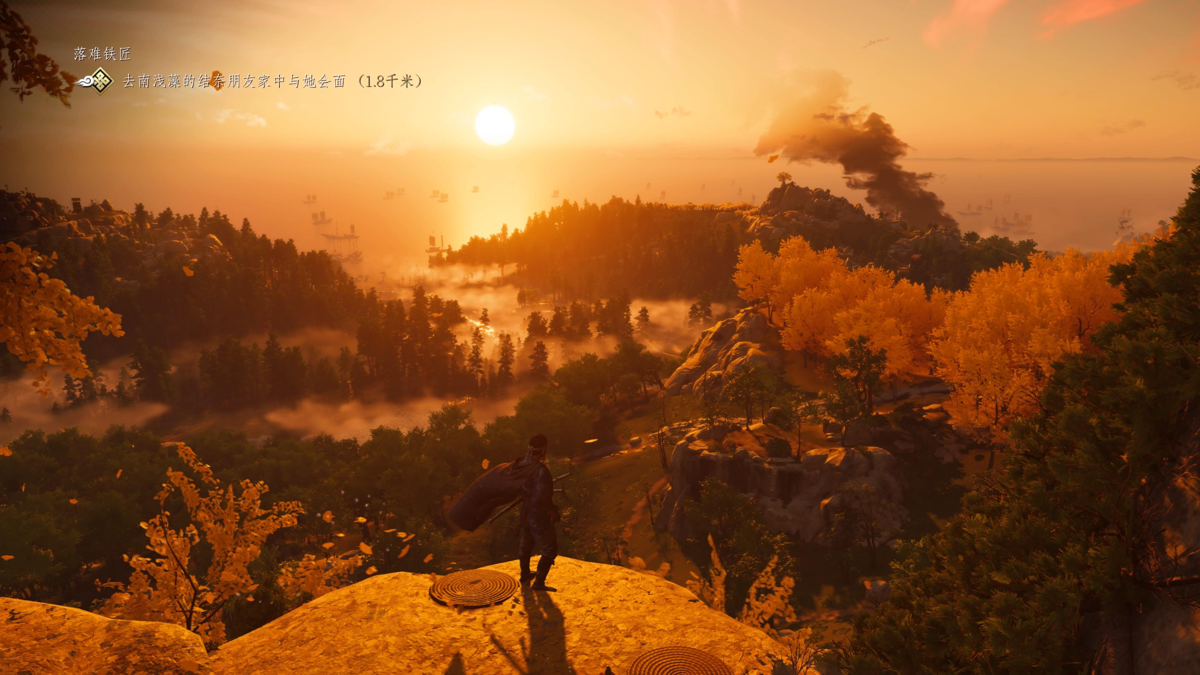 "明明是我先"的sucker punch也终于在ps4主机后期将《对马岛之魂》