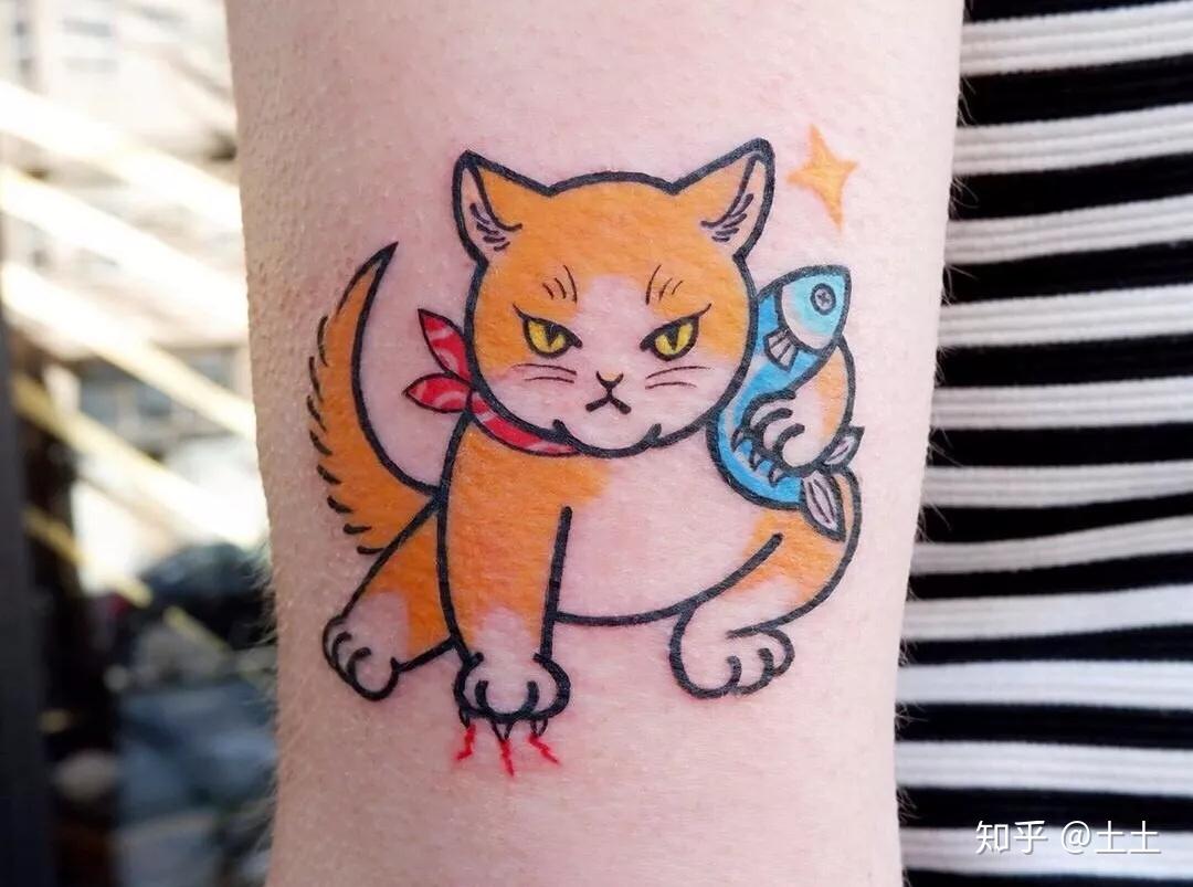 纹身 | Kitty猫 - 纹身图案大全 武汉老兵纹身