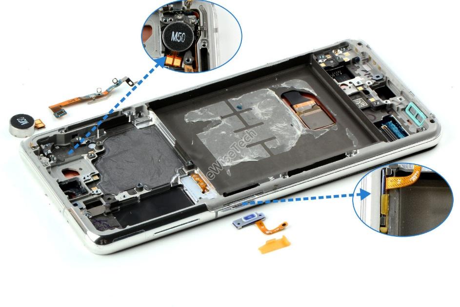 e拆解:三星s21布局简单,拆解难度居然在前置摄像头上