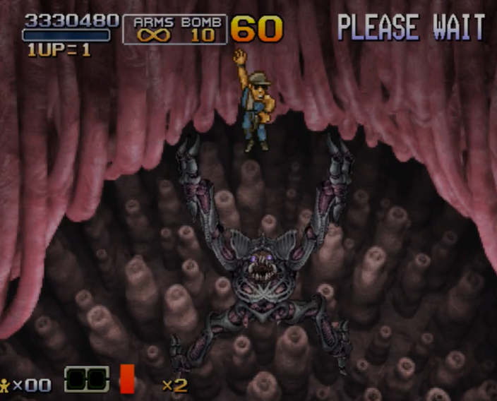 而到了《合金弹头6》中,玩家们又见到了一个新的外星势力出现——金星