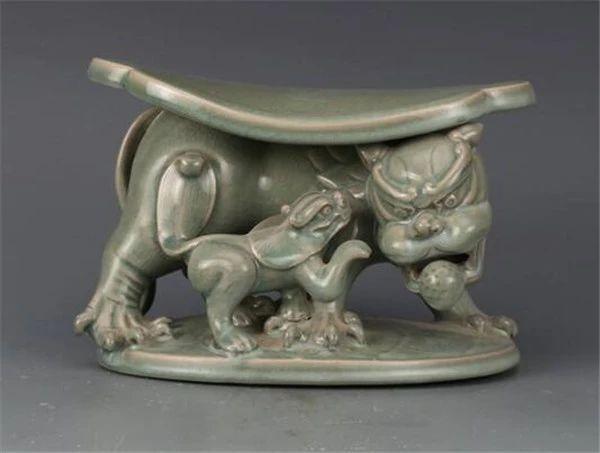 双狮瓷枕辨伪及收藏- 知乎