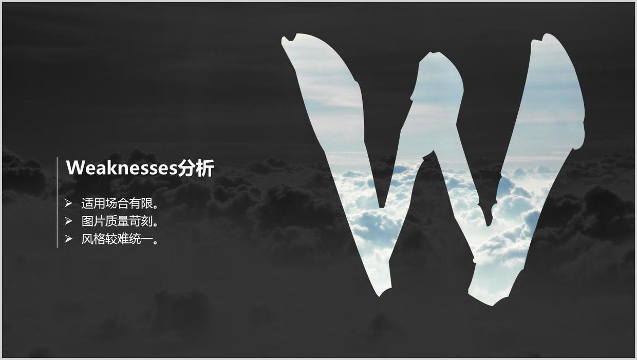 劣势(weaknesses)分析