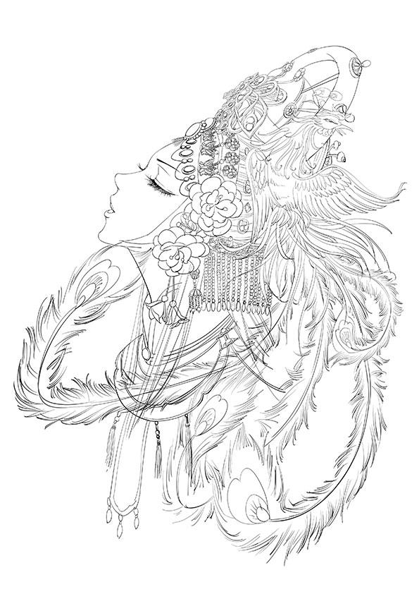 超详细的手绘伶人教程花天尘梦之刘凤官