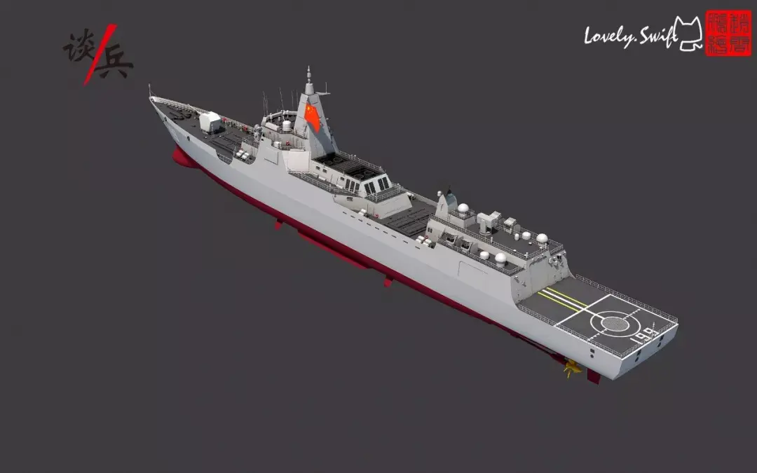 cg图鉴把055的技术拿到052身上会是什么样子