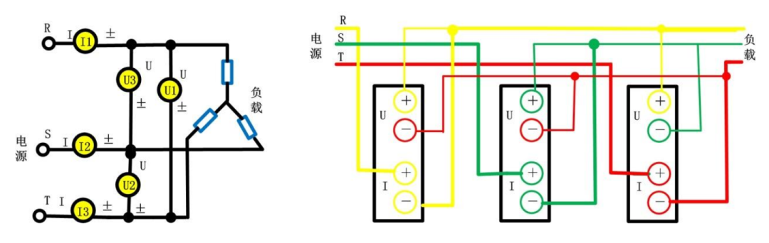 三芯电缆线接线方法图图片