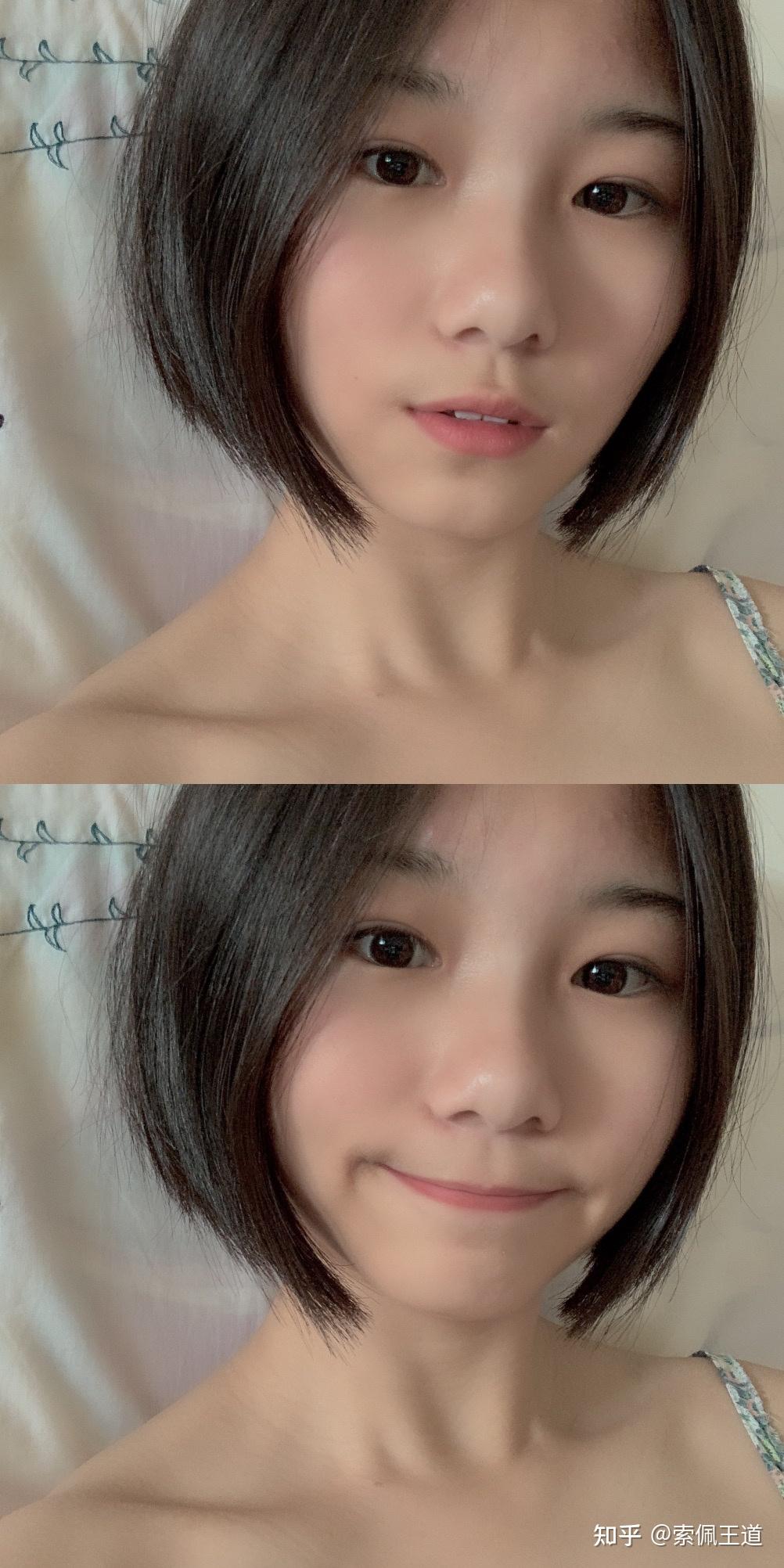 脖子长头小脸小的女生适合什么发型? - 知乎