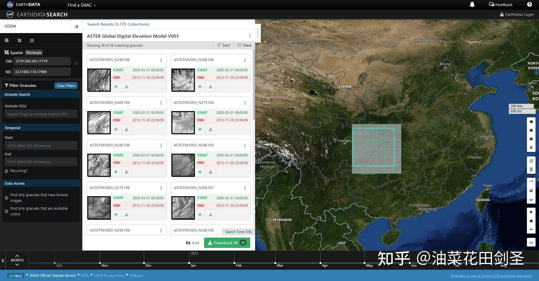 Earthdata与数字高程模型（DEM）下载教程 - 知乎