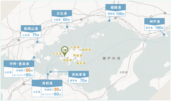 每天只出现两次的绝景邂逅小豆岛天使之路