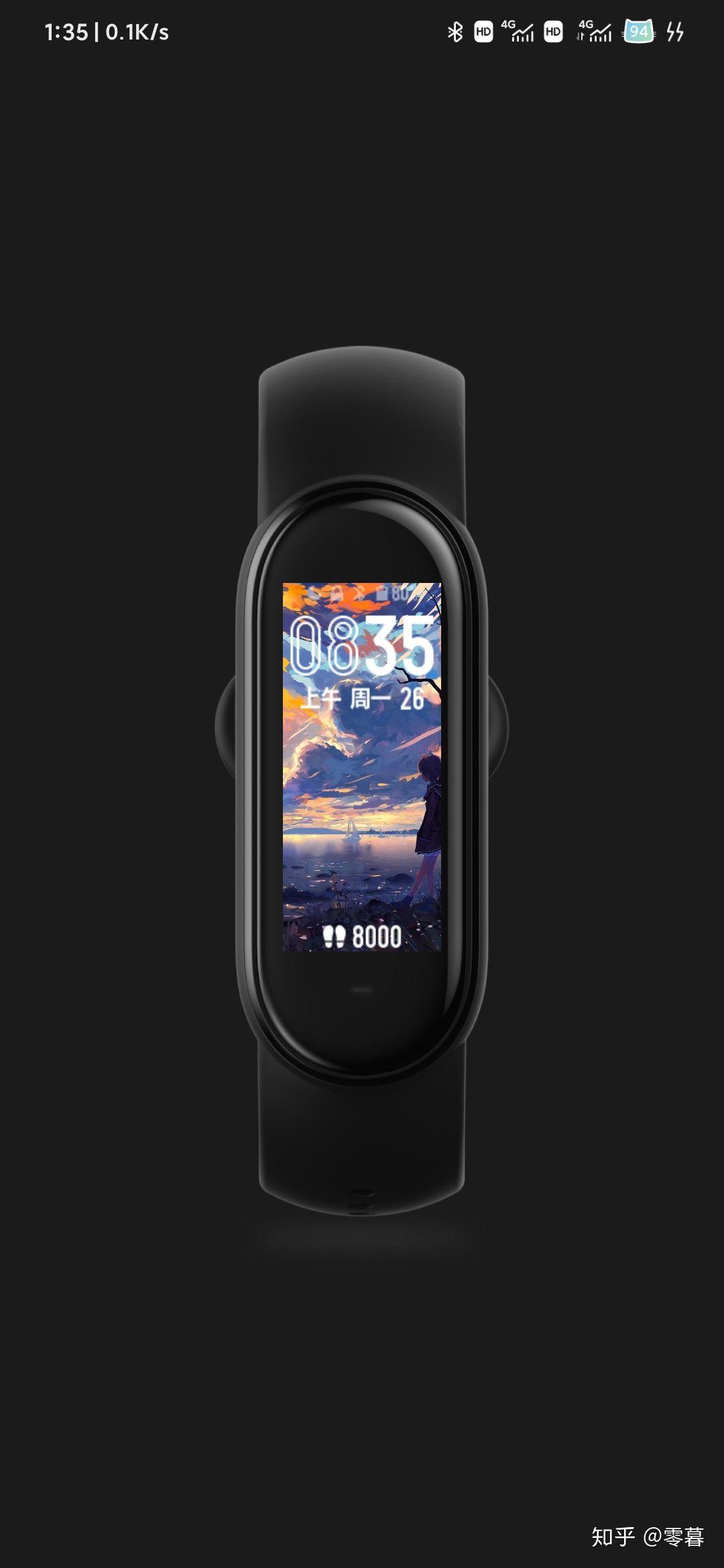 有哪些适合小米手环5好看的表盘壁纸?