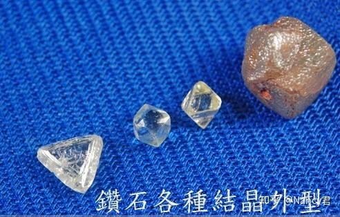 原石结晶体表面的生长纹理,蚀坑和内部特殊构造,可以区别几种珠