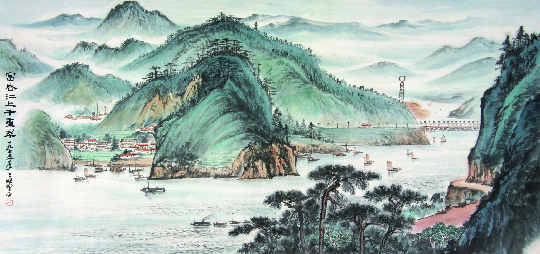 古代旅游与文学书法及山水画之关系