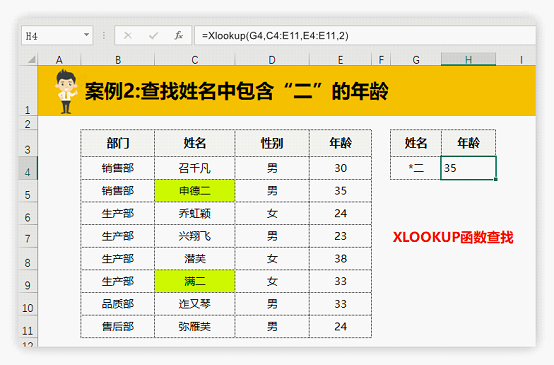 Excel数据查找技巧:XLOOKUP函数不同场景的应用方法 - 知乎
