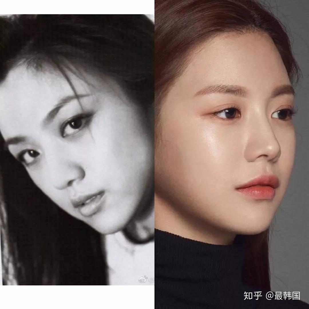 号称新一代韩国整容模板撞脸汤唯全智贤